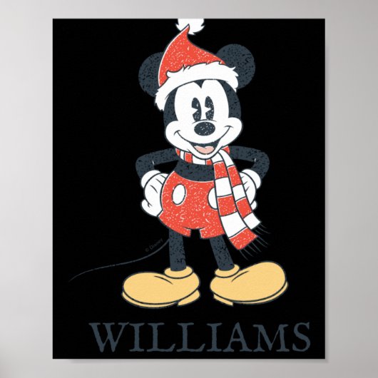 Christmas With Santa Hat Poster (Vorne)