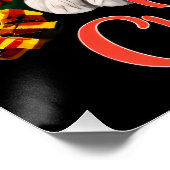 Christmas with Shih-Tzu Poster (Ecke)