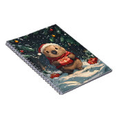 Christmas Wombat Notizblock (Rechte Seite)
