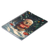 Christmas Wombat Notizblock (Linke Seite)