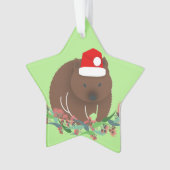 Christmas Wombat Ornament (Vorderseite)