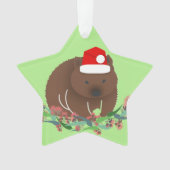 Christmas Wombat Ornament (Vorderseite)