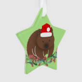 Christmas Wombat Ornament (Vorderseite)