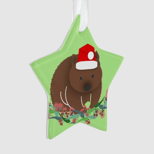 Christmas Wombat Ornament (Vorderseite)