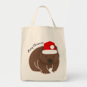 Christmas Wombat Tragetasche (Vorne)