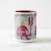 CHRISTMAS WONDER FIREPLACE TASSE (Zentrum)