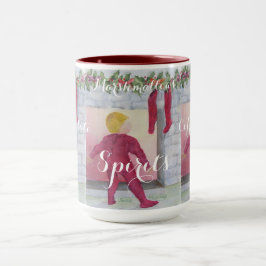 CHRISTMAS WONDER FIREPLACE TASSE