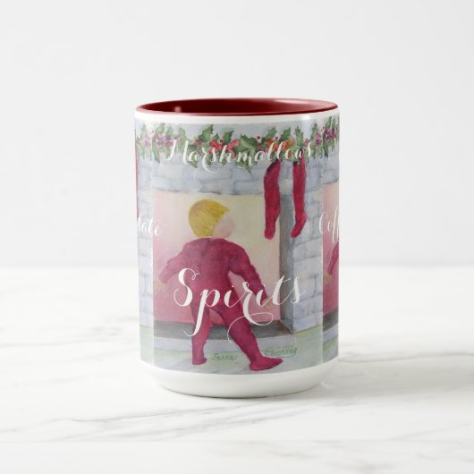 CHRISTMAS WONDER FIREPLACE TASSE (Zentrum)