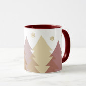 Christmas Woodlands Coffee Mug Tasse (VorderseiteRechts)