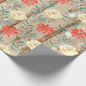Christmas Word Art Geschenkpapier (Ecke)