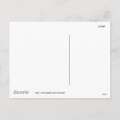 Christmas Word Cloud Feiertagspostkarte (Rückseite)