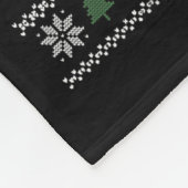 Christmas Workout Welcome To North Swole Xmas Gym Fleecedecke (Ecke)