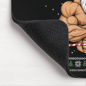Christmas Workout Welcome To North Swole Xmas Gym Mousepad (Ecke)