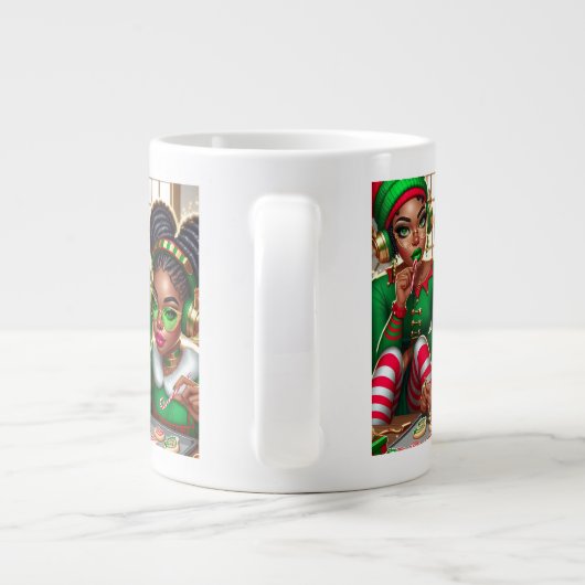 Christmas Workshop Specialty Mug Jumbo-Tasse (Rückseite)