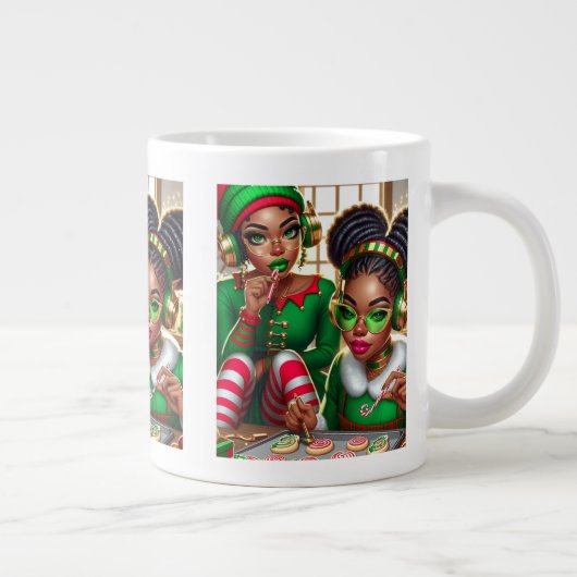 Christmas Workshop Specialty Mug Jumbo-Tasse (Rechts)