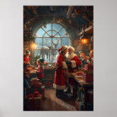 Christmas Workshop with Santa and Mrs Claus Poster (Vorne)