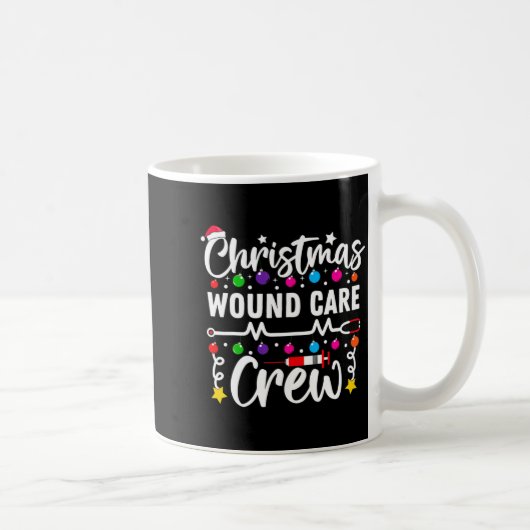 Christmas Wound Care Crew Nurse Xmas Nursing Rn Lp Kaffeetasse (Rechts)