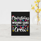 Christmas Wound Care Crew Nurse Xmas Nursing Rn Lp Karte (Gelbe Blume)