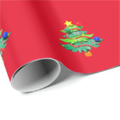 CHRISTMAS WRAP STIL UND DESIGN GESCHENKPAPIER (Rolleneckpunkt)