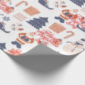 Christmas Wraping Paper Geschenkpapier (Ecke)