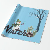 Christmas Wrapping Paper Geschenkpapier (Ungerollt)