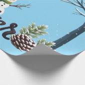 Christmas Wrapping Paper Geschenkpapier (Ecke)