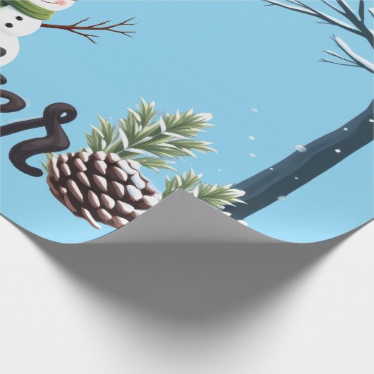 Christmas Wrapping Paper Geschenkpapier (Ecke)