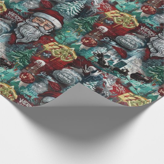 Christmas Wrapping Paper Geschenkpapier (Ecke)