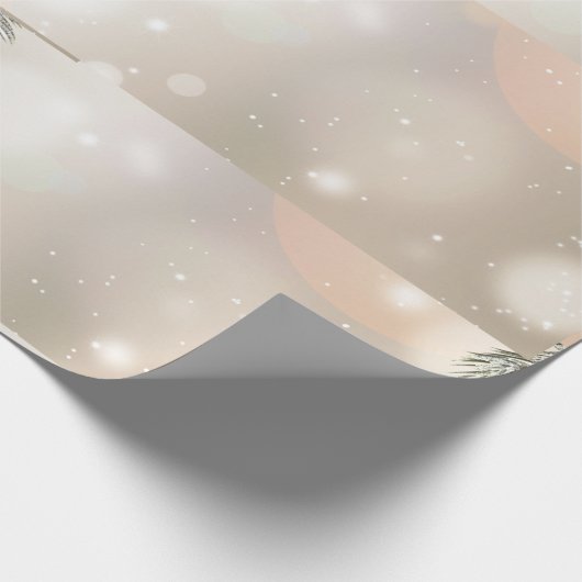 CHRISTMAS  wrapping paper Geschenkpapier (Ecke)