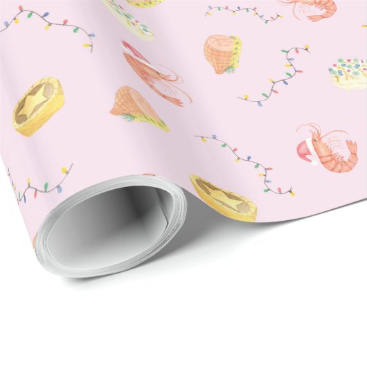 Christmas Wrapping Paper Geschenkpapier (Rolleneckpunkt)