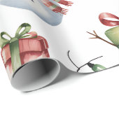 Christmas Wrapping Paper Geschenkpapier (Rolleneckpunkt)