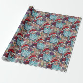 Christmas Wrapping Paper Geschenkpapier (Ungerollt)