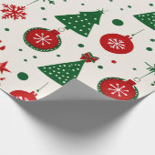 Christmas Wrapping Paper  Geschenkpapier (Ecke)
