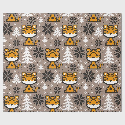 Christmas wrapping paper geschenkpapier (Flach)