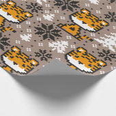 Christmas wrapping paper geschenkpapier (Ecke)