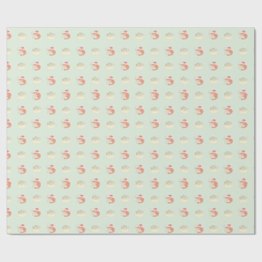 Christmas Wrapping Paper Geschenkpapier (Flach)