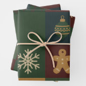 Christmas Wrapping Paper Geschenkpapier Set (Beispiel)