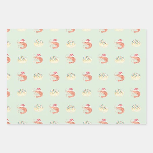Christmas Wrapping Paper Geschenkpapier Set (Vorderseite 2)