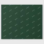 Christmas wrapping paper ho ho ho manly burgundy geschenkpapier (Flach)