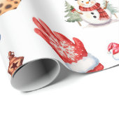 Christmas wrapping paper in Harmony Geschenkpapier (Rolleneckpunkt)