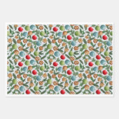 Christmas Wrapping Paper Sheet Set Geschenkpapier Set (Vorderseite 2)