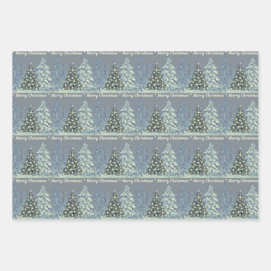 Christmas Wrapping Paper - Winter Woodland Geschenkpapier Set (Vorderseite 2)
