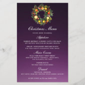 CHRISTMAS WREATH | CHRISTMAS MENU (Vorderseite)