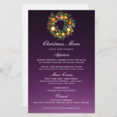 CHRISTMAS WREATH | CHRISTMAS MENU (Vorne/Hinten)