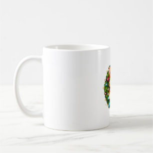 Christmas Wreath Corgi Classic T - Shirt Kaffeetasse