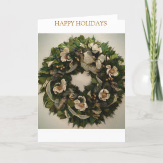 Christmas Wreath Feiertagskarte