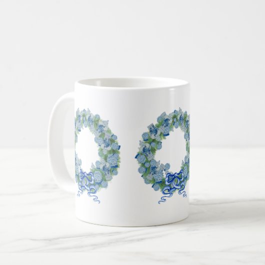 Christmas Wreath Ginger Jar Jars Kaffeetasse (Vorderseite Links)