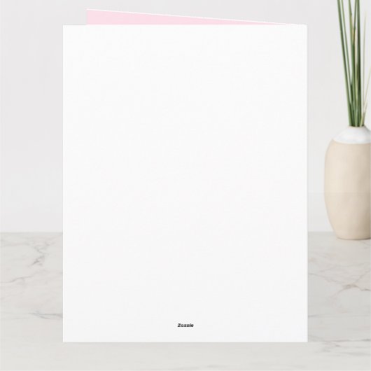 Christmas Wreath Leopard  Karte (Rückseite)