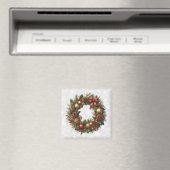 Christmas Wreath Magnet (In Situ (Geschirrspüler))