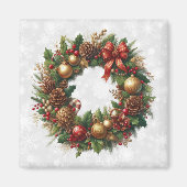 Christmas Wreath Magnet (Vorne)